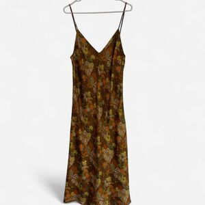 Gold Hawk Midi Dress